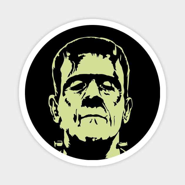 Frankenstein's Monster Magnet by EnchantedTikiTees